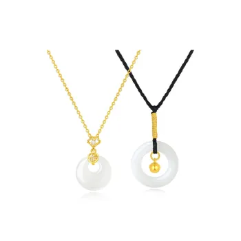 Master Kim White Jade Bodhi Necklaces Unisex