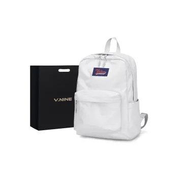V.NINE Fabric Sports Backpack Graduation Travel Backpack Tubas Unisex Obsidian Black/Lunar Gray