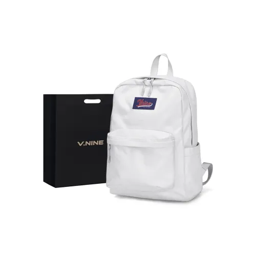 V.NINE Fabric Sports Backpack Graduation Travel Backpack Tubas Unisex Obsidian Black/Lunar Gray