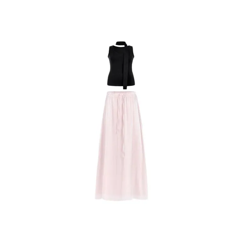 KUNZHUDAXIANG Skirt Set Women's-5