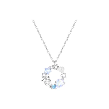 LISM S925 Silver Necklaces Women's