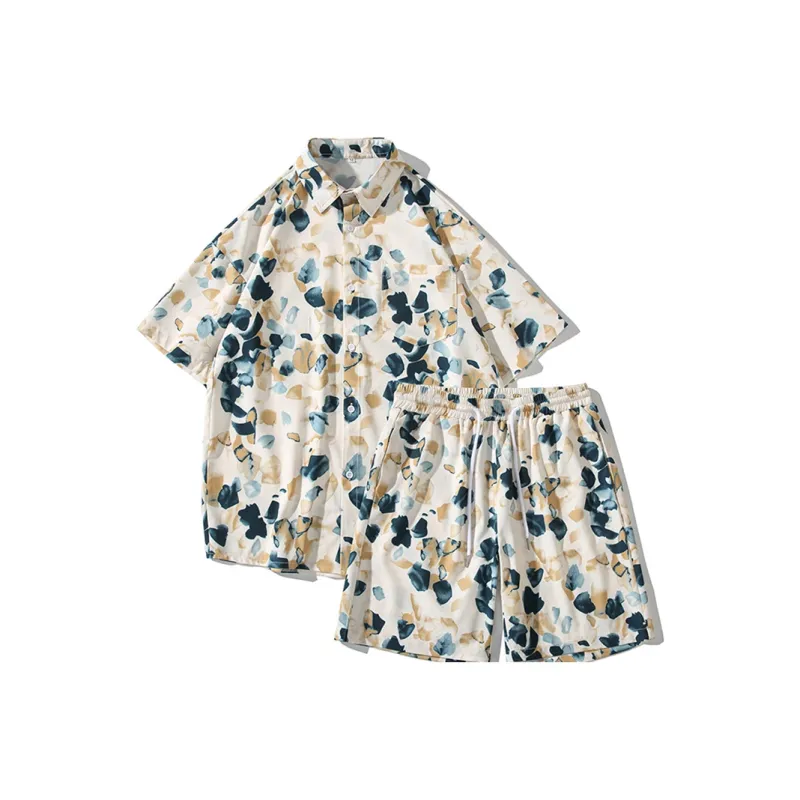 Fakeyoung Shirt Matching Set Unisex-6