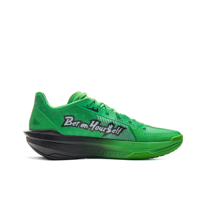LINING Ultralight Basketball Shoes Men Low Top Medium Green-1