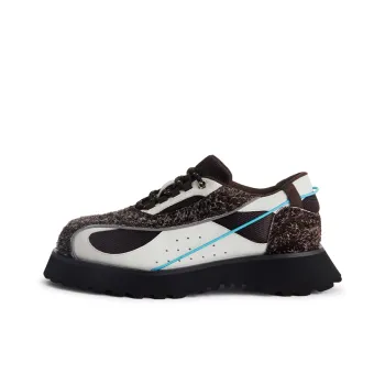 CONP Slip Resistant And Breathable Low Top Casual Shoes Unisex Brown, White & Multicolor