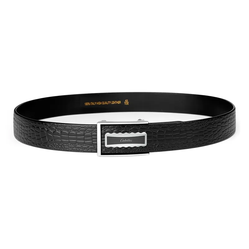 CATELLES Cow Leather Belts Men's 3.5/3.8cm-14