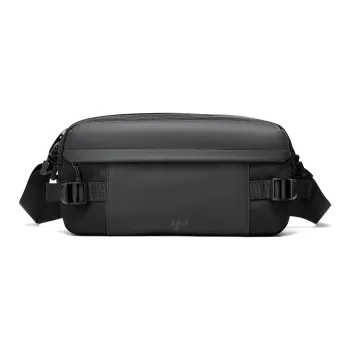 MOYYI Oxford Fanny Pack Regular Men's Black