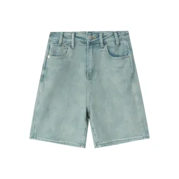 CHARM PICK Denim Shorts Women's Blue