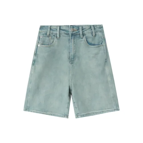 CHARM PICK Denim Shorts Women's Blue