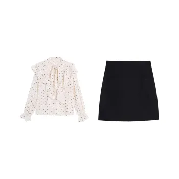 HAPG Two Piece Skirt Sets Women's
