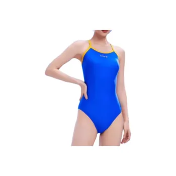 ZOKE One-piece Swimsuit Women's Bright Colorful Blue/Orange Yellow