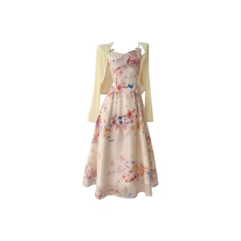 Mu Xiao Xin Two Piece Skirt Sets Women's Two Piece Set