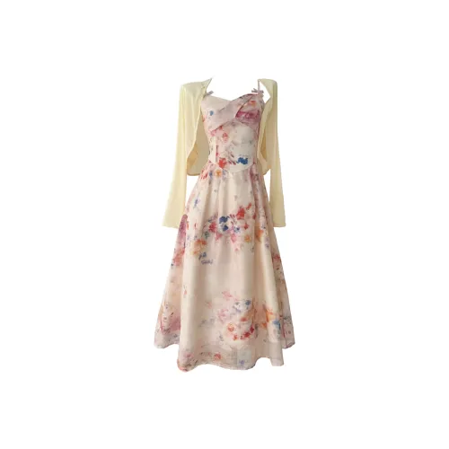 Mu Xiao Xin Two Piece Skirt Sets Women's Two Piece Set