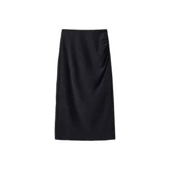 TOUCH Casual Long Skirts Women's Black