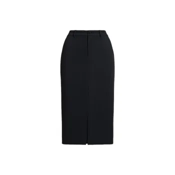 Polo Ralph Lauren SS25 Casual Long Skirt Women's Black