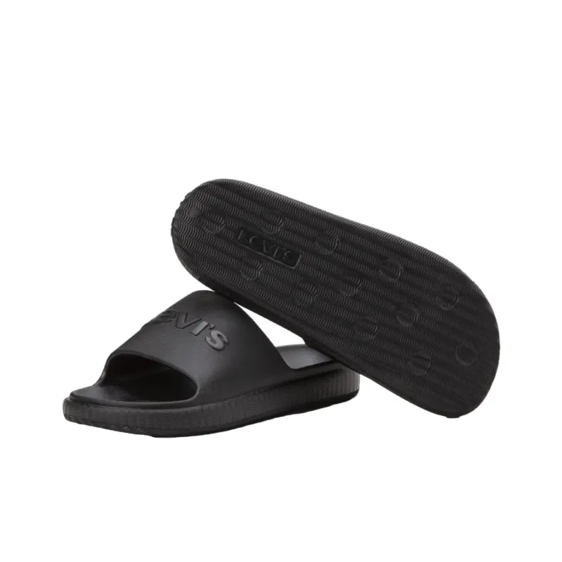 Levi's EVA Abrasion Resistant Slide Slippers Men's Black-3