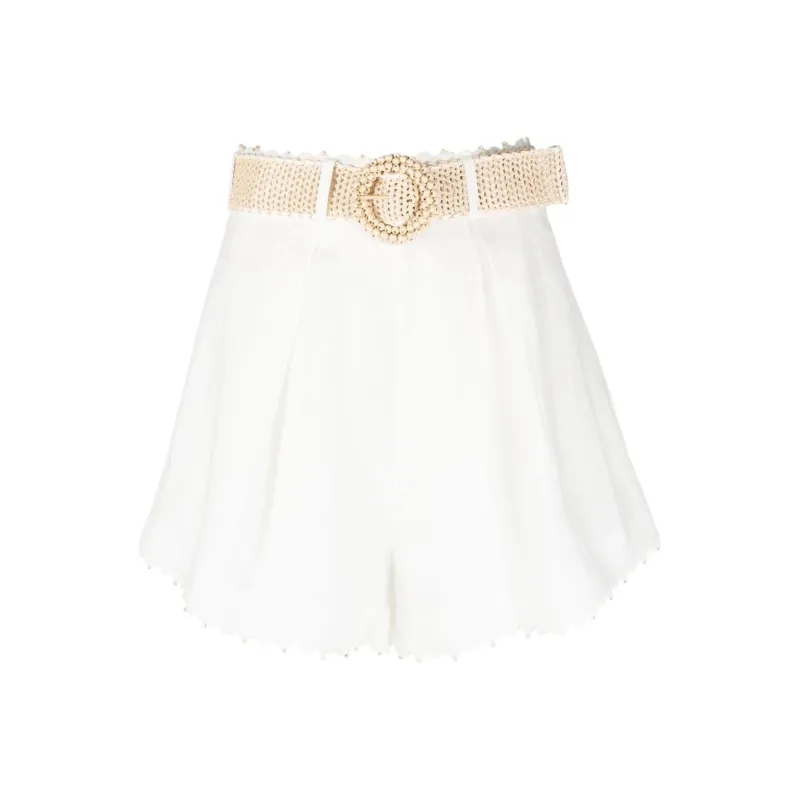 Zimmermann Casual Shorts Women's White-0