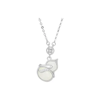 QUIET LOVE Chalcedony Necklaces Women's
