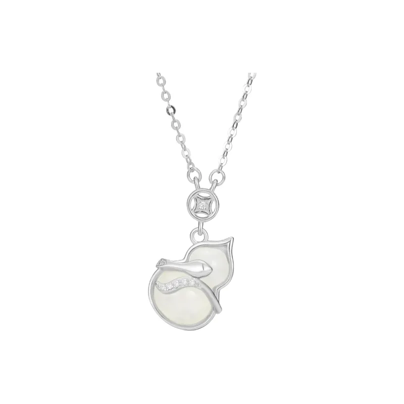 QUIET LOVE Chalcedony Necklaces Women's-0