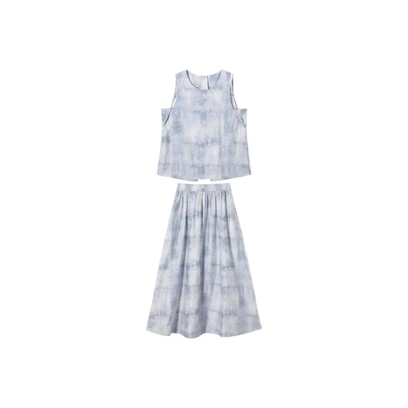 DIALOGUE Two Piece Skirt Sets Women's-0