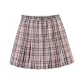Valentine's Day Plaid Skirt