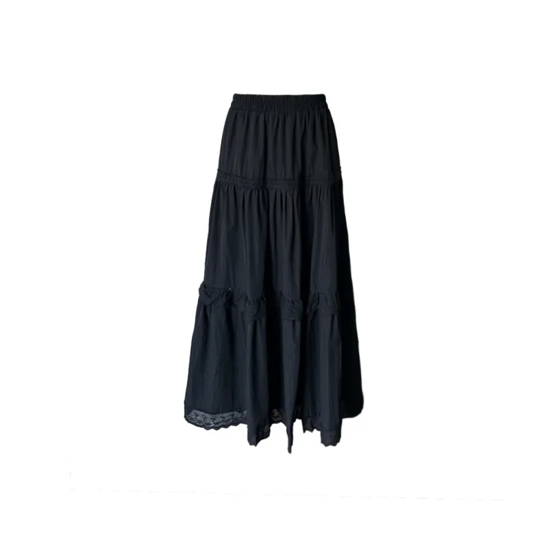 PAIN OR PLEASURE Casual Long Skirt Women's-4