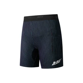 QIAODAN Feiying Sports Shorts Women's Black/Light Blue