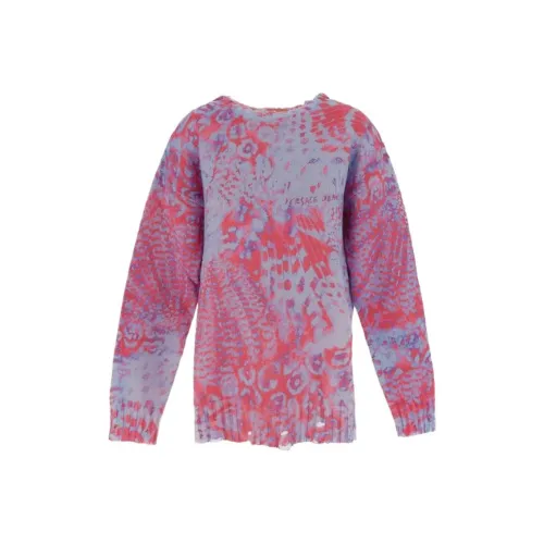 marilyn manson x pleasures antichrist hoodie p20m004 black Sweater Women's Pink