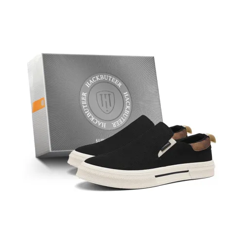 HACKBUTEER Low Top Canvas Shoes Men's Box Included