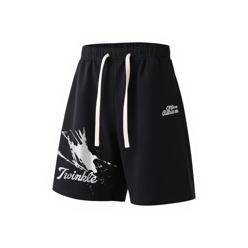 Small Columns Under The Sea Casual Shorts Unisex-0