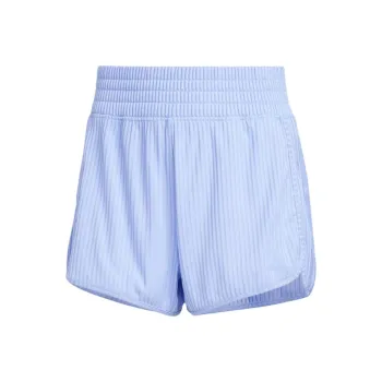 Adidas Free Shipping With AdiClub Pacer All Gym Seasonal Rib High-Rise Tonal 3-Stripes Shorts