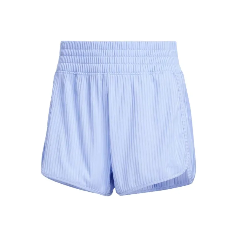 Adidas Free Shipping With AdiClub Pacer All Gym Seasonal Rib High-Rise Tonal 3-Stripes Shorts-0