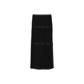 Iceberg Eyelet-embellished Maxi Dress