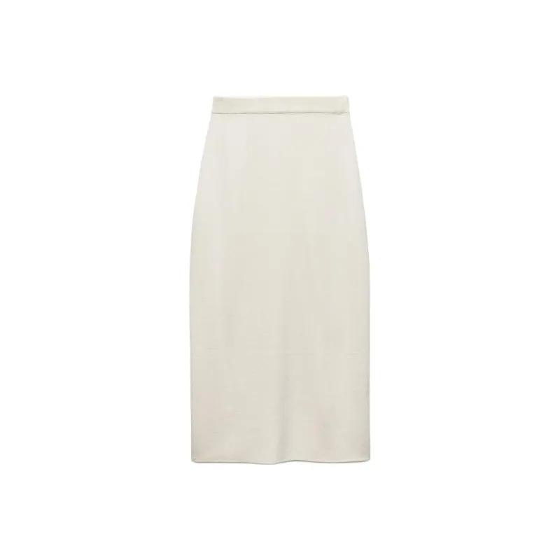 ZARA Casual Long Skirts Women's White-0