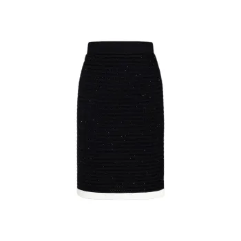 KARL LAGERFELD SS25 Casual Long Skirts Women's Black