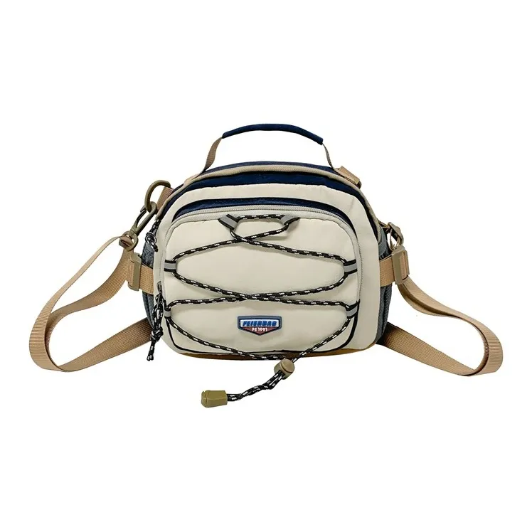 Debecca Nylon Crossbody Handbag Regular Unisex Multicolor-9