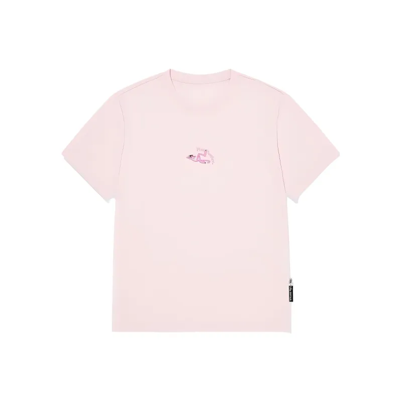 QIAODAN T Shirt Men's Moon Viewing Pink-0