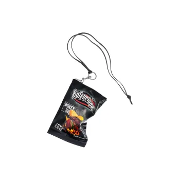 Balenciaga Calfskin Cell Phone Pouch Unisex Black