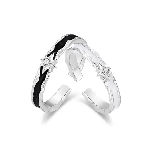 ALI THE FOX S925 Sterling Silver Rings Unisex