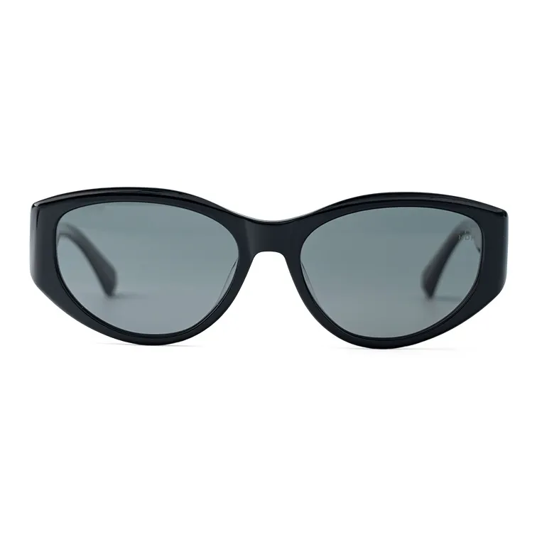 HELEN KELLER Plate Frame Cat Eye Sunglasses Unisex-1