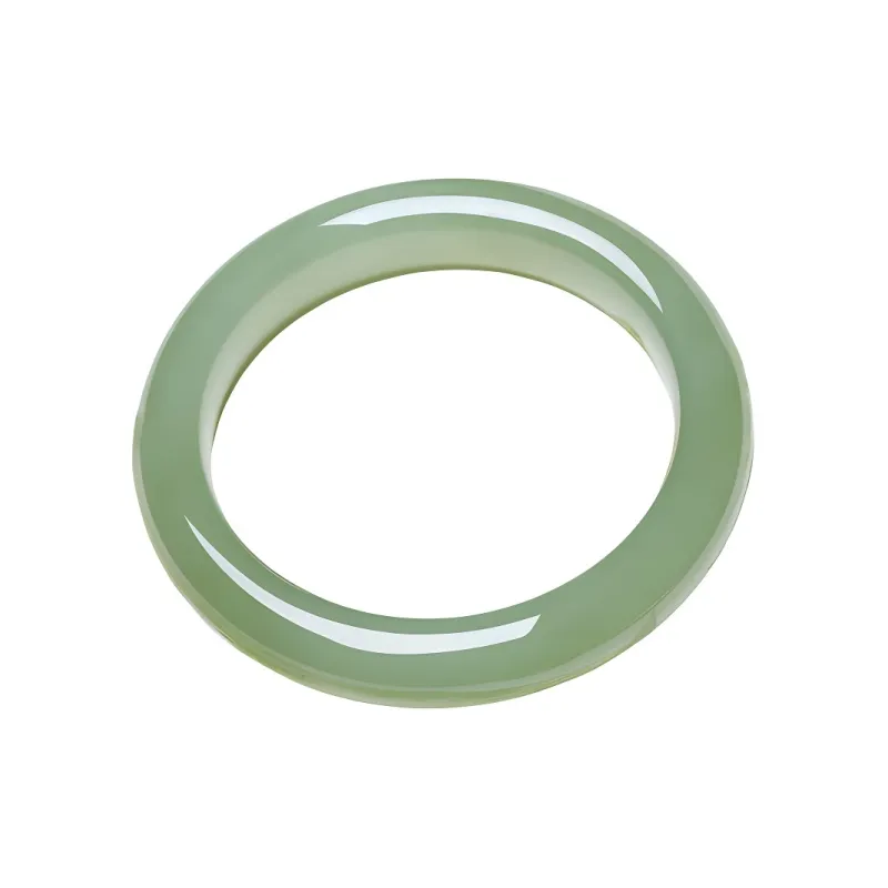 Royal Heaven's Choice Bangles Green Jade Women's-3