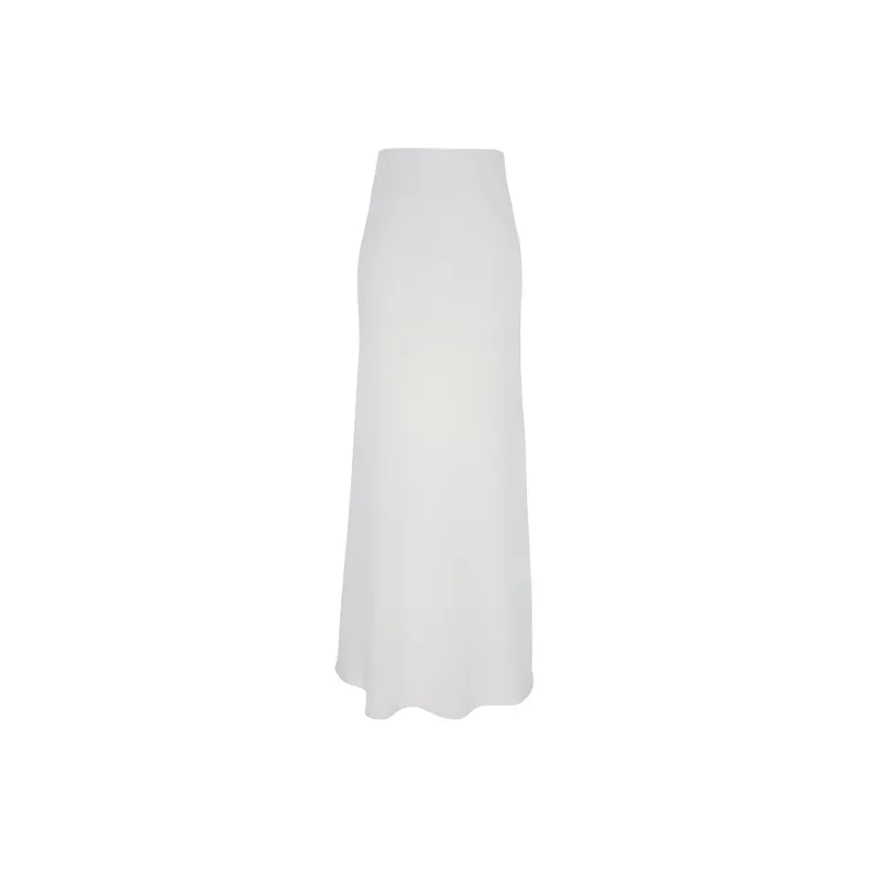 BE PLAIN Casual Long Skirt Women's White-0