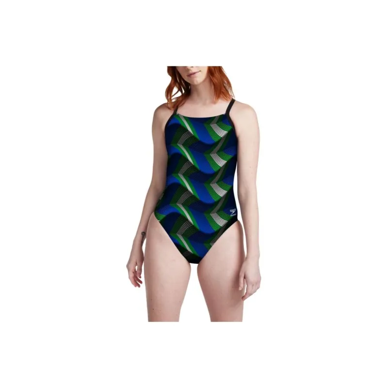 Speedo Precision Strappy One piece Swimsuit Women's-6