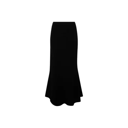 D.Exterior 블랙 여성 캐주얼 롱 스커트