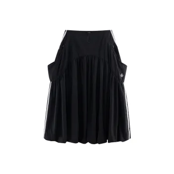 WORKSOUT Casual Long Skirt Women's Black
