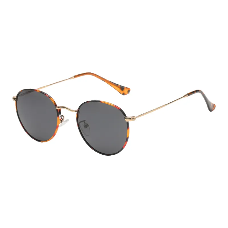 SOMAN Metal Round Sunglasses Unisex-24