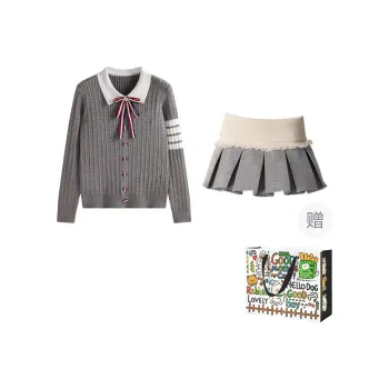 Dippanis Two Piece Skirt Sets Women's