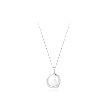 Cuz Strange Intention Shell Pearl Necklaces Women's
