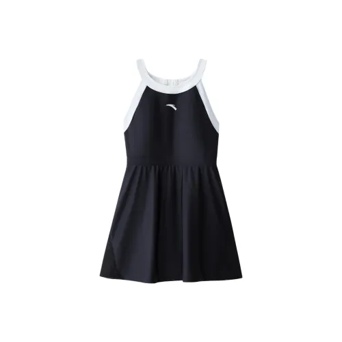 Anta One piece Swimsuit Women's Black