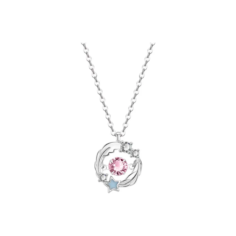 MOVER S999 Fine Silver Necklaces Women's-2