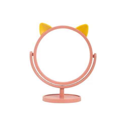 JIXUAN Foldable, Portable, Handheld, Desktop, Minimalist Style Make Up Mirrors